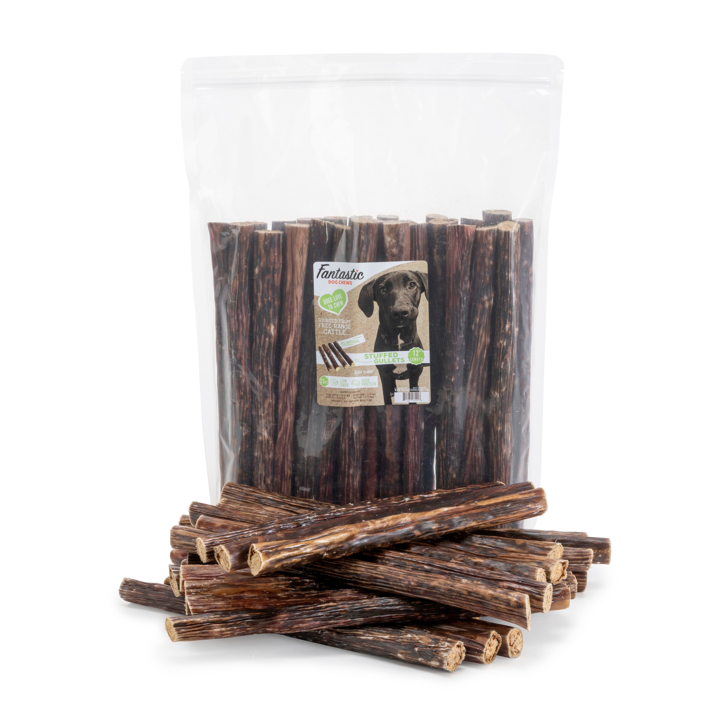 12" Stuffed Gullets - 25 Pack Bulk