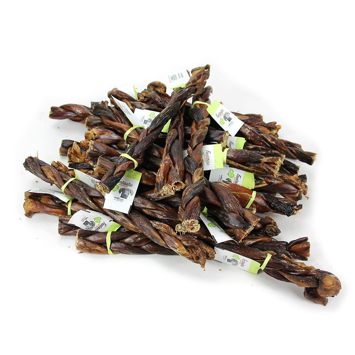 12" Braided Beef Gullets - 25 Pack Bulk