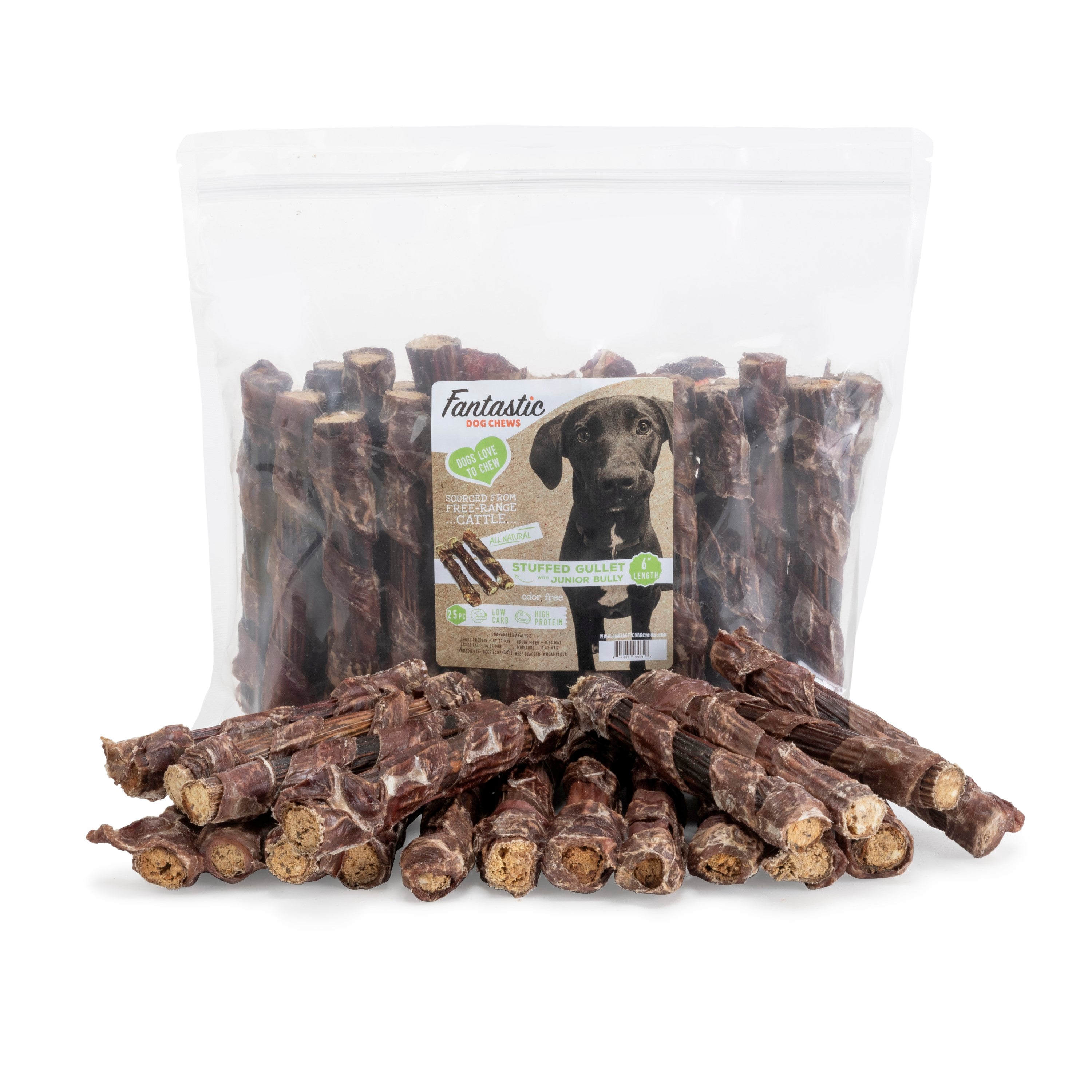 6" Stuffed Gullets with Junior Bully - 25 Pack Bulk