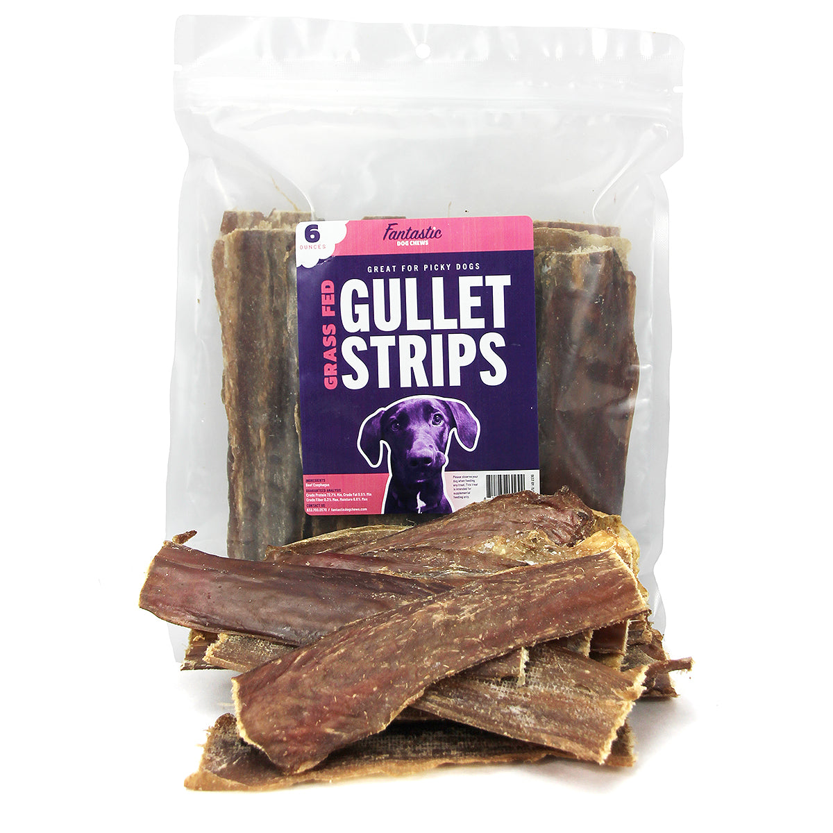 Beef Gullet Strips - 6 oz