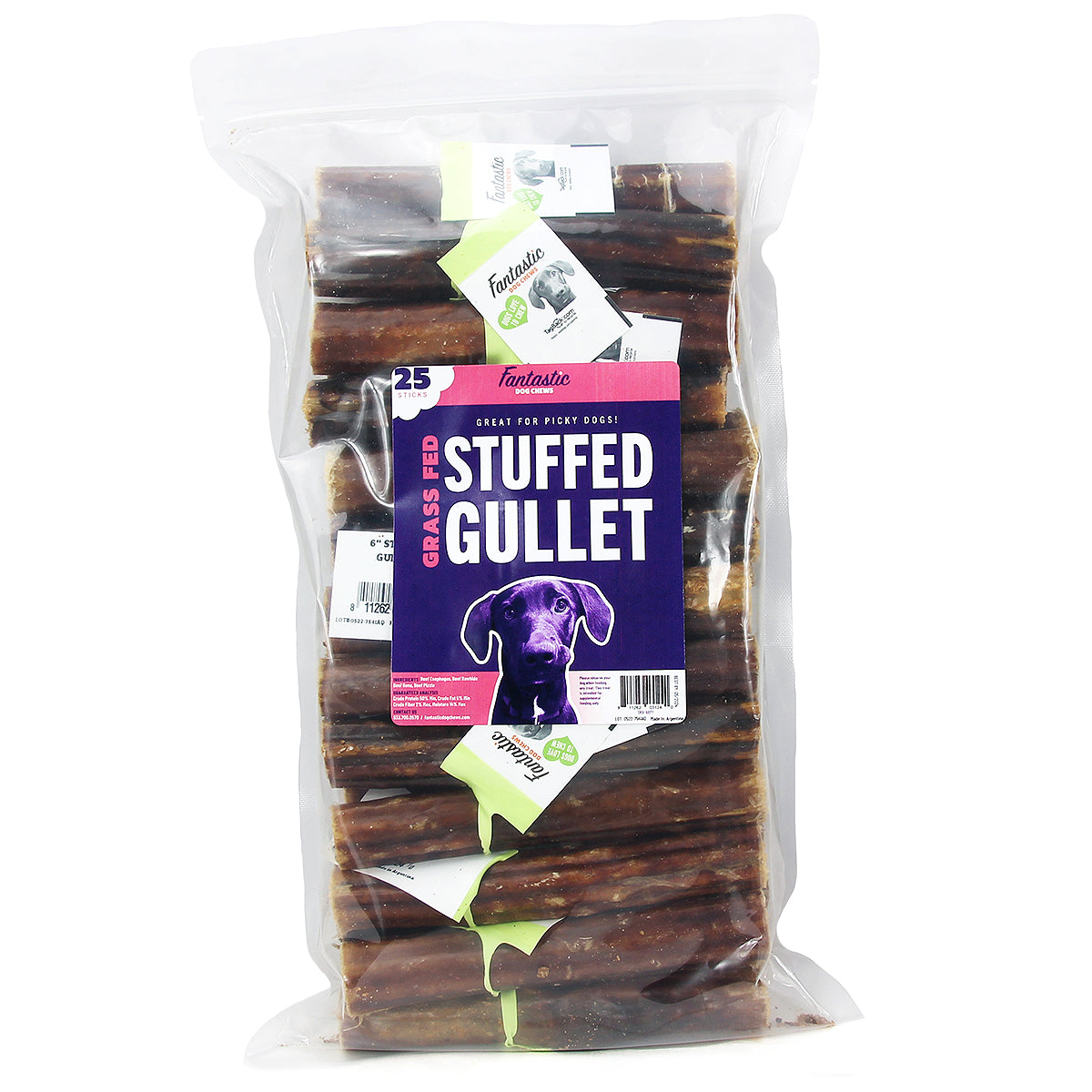 6" Stuffed Gullets - 25 Pack Bulk