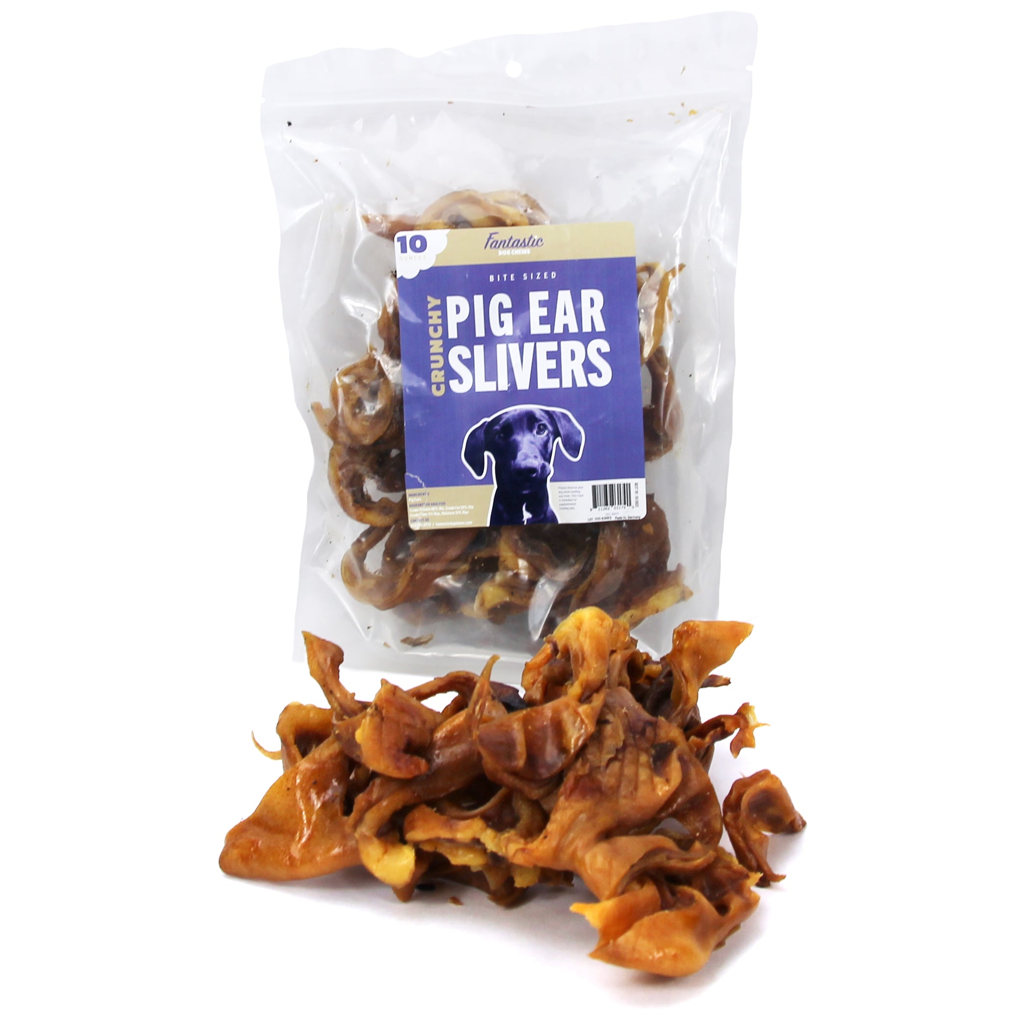 Pig Ear Slivers - 10 oz